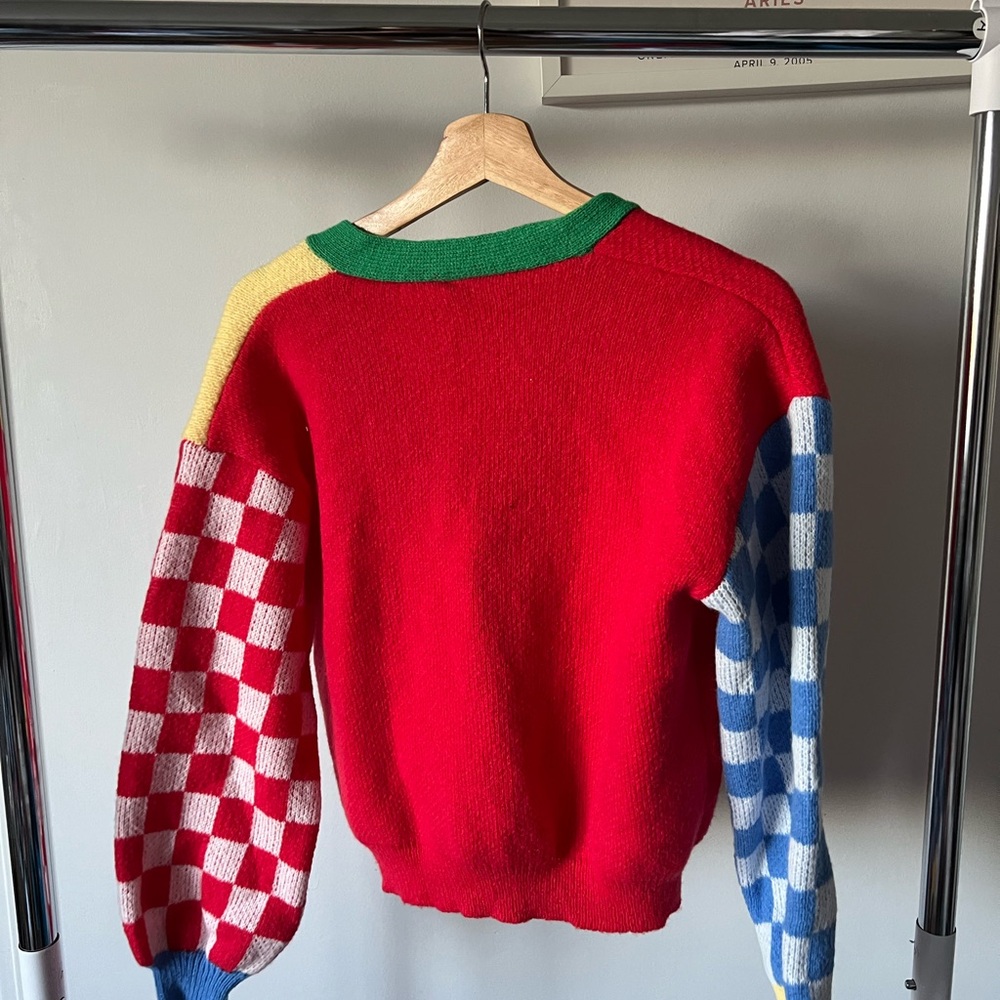 Zaful Multicolor Knit Cardigan - Picture 3 of 3